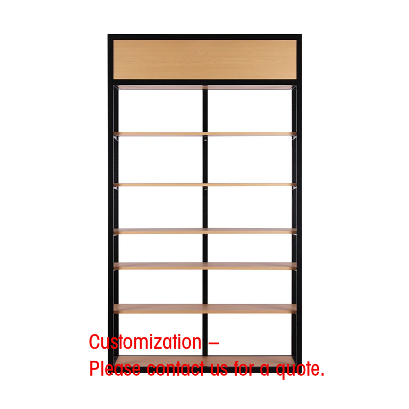 Interior Design Retail - Металлические торговочные витрины и деревянные стеллажи