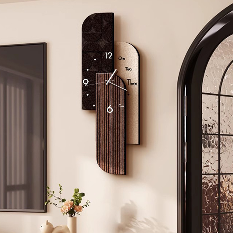 Interior Design Vintage Modern - Бесшумный дизайн, настенные часы, деревянный интерьер,