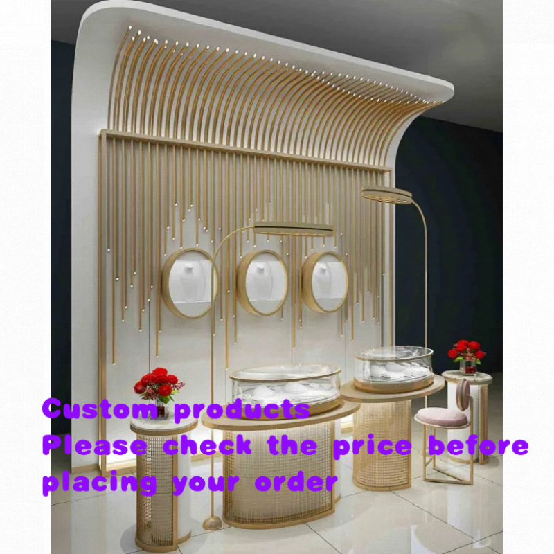 Interior Design Retail - Индивидуальный дизайн высококачественной стеклянной витрины для