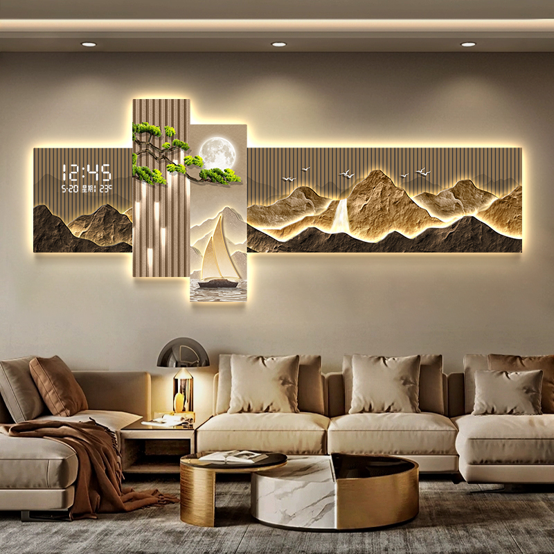 Interior Design Vintage Modern - Настенные часы для гостиной и спальни,