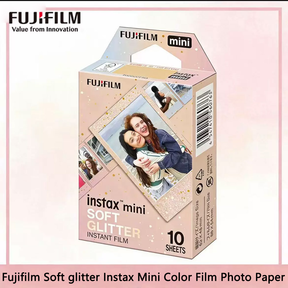 Interior Design Pinterest - Мини-фотобумага с цветным глиттером Fujifilm Instax,