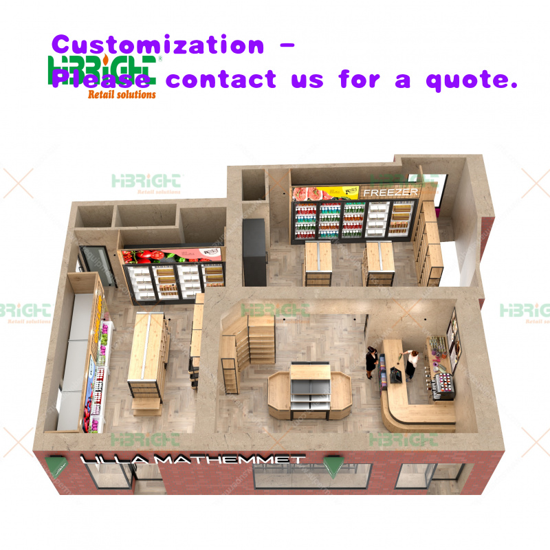 Interior Design Retail - Современный роскошный дизайн интерьера для розничных