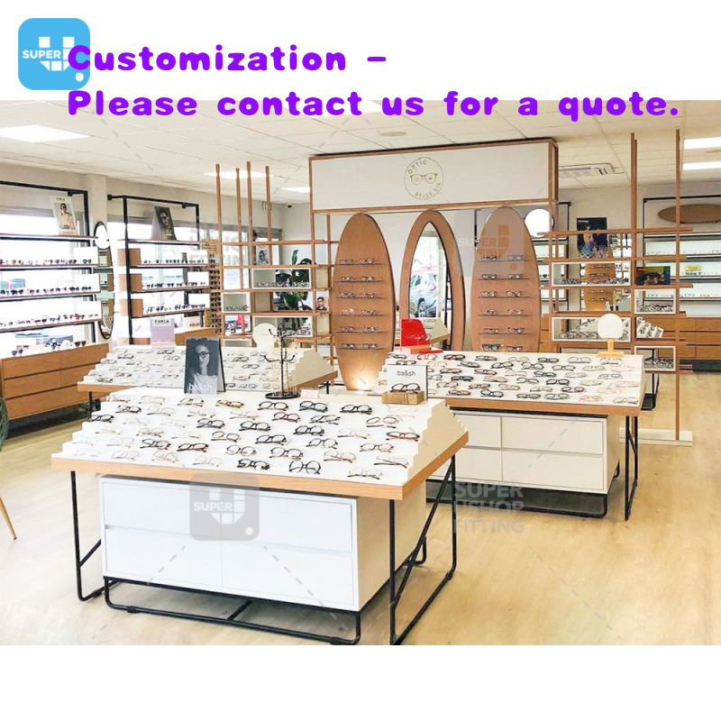 Interior Design Retail - Дизайн интерьера магазина модной оптики: изготовление