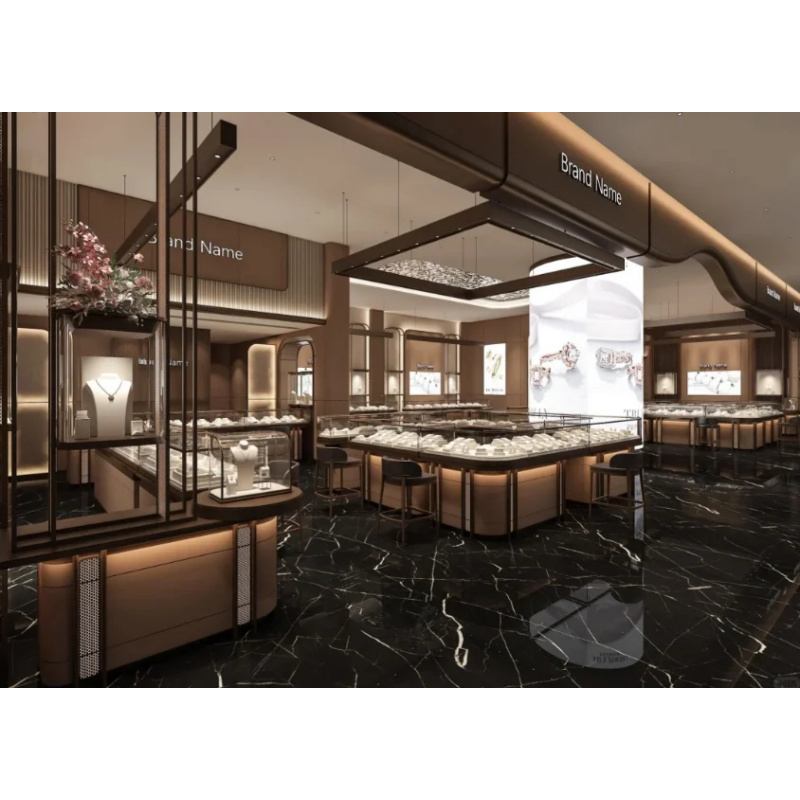 Дизайн витрин для ювелирных ма – обзор и цена Interior Design Retail