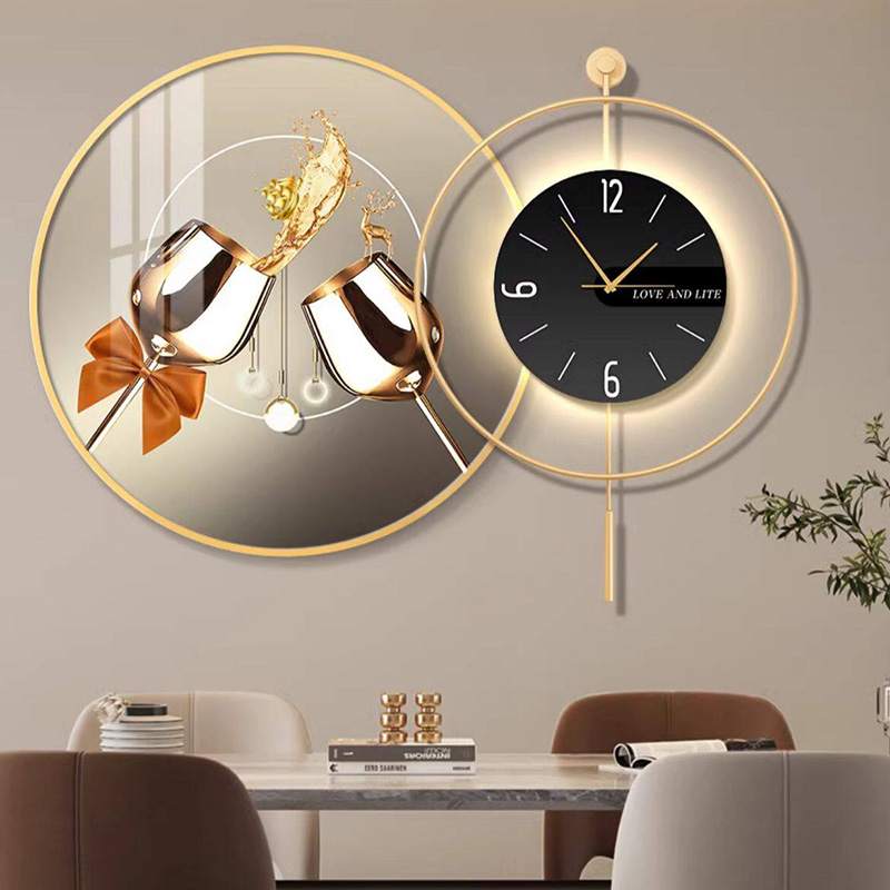 Светодиодные настенные часы-ка – обзор и цена Interior Design Vintage Modern