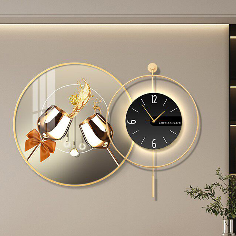 Светодиодные настенные часы-ка – обзор и цена Interior Design Vintage Modern